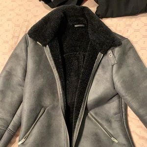 Coats from Zara express and Tommy hilfiger